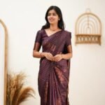 Premium Women's Jacquard Banarasi Silk Saree Ideal for Weddings & Festivals.