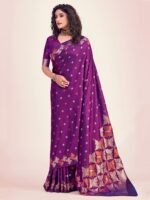 Banarasi Silk Saree Ideal for Women, special collection for festival and merrage. - Image 6