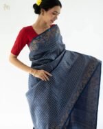 Banarasi Silk Saree Ideal for Women, special collection for festival and merrage. - Image 5