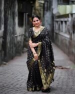 saree for women in festival season and function. - Image 5