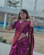 Banarasi Silk Saree Ideal for Women, special collection for festival and merrage. - Image 6