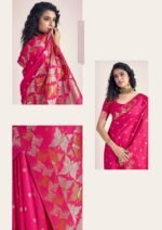 Banarasi Silk Saree Ideal for Women, special collection for festival and merrage. - Image 12