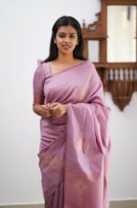 Premium Women's Jacquard Banarasi Silk Saree Ideal for Weddings & Festivals. - Image 6