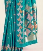 Banarasi Silk Saree Ideal for Women, special collection for festival and merrage. - Image 6