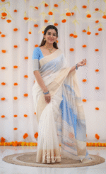 saree for women in festival season and function. - Image 3