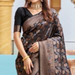 Banarasi Silk Saree Ideal for Women, special collection for festival and merrage. - Image 5
