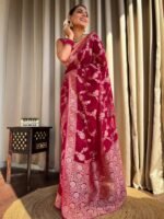 saree for women in festival season and function. - Image 5