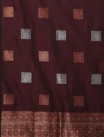 Premium Women's Jacquard Banarasi Silk Saree Ideal for Weddings & Festivals. - Image 5