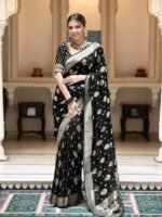 saree for women in festival season and function. - Image 6