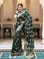 saree for women in festival season and function. - Image 3