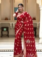 saree for women in festival season and function. - Image 2