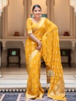 saree for women in festival season and function. - Image 7