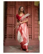 Banarasi Silk Saree Ideal for Women, special collection for festival and merrage. - Image 4