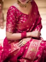 saree for women in festival season and function. - Image 5