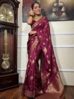 saree for women in festival season and function. - Image 2