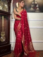 saree for women in festival season and function. - Image 4