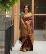 saree for women in festival season and function. - Image 6