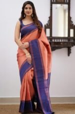 Premium Women's Jacquard Banarasi Silk Saree Ideal for Weddings & Festivals. - Image 6