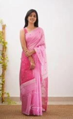 Banarasi Silk Saree Ideal for Weddings & Festivals. - Image 4