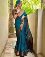 Premium Women's Jacquard Banarasi Silk Saree Ideal for Weddings & Festivals. - Image 3