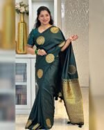 Banarasi Silk Saree Ideal for Weddings & Festivals. - Image 5