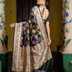 Banarasi Silk Saree Ideal for Women, special collection for festival and merrage. - Image 3