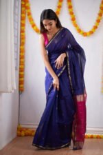 Premium Women's Jacquard Banarasi Silk Saree Ideal for Weddings & Festivals. - Image 7