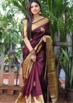Premium Women's Jacquard Banarasi Silk Saree Ideal for Weddings & Festivals. - Image 6