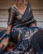 saree for women in festival season and function. - Image 4