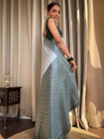 Banarasi Silk Saree Ideal for Women, special collection for festival and merrage. - Image 3