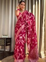 saree for women in festival season and function. - Image 4