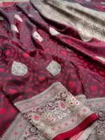 Banarasi Silk Saree Ideal for Women, special collection for festival and merrage. - Image 7