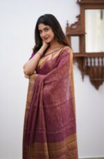 Premium Women's Jacquard Banarasi Silk Saree Ideal for Weddings & Festivals. - Image 7