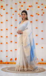 saree for women in festival season and function. - Image 4