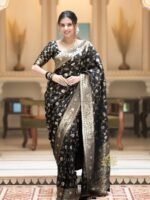 saree for women in festival season and function. - Image 5