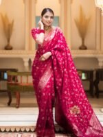 saree for women in festival season and function. - Image 4