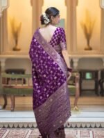 saree for women in festival season and function. - Image 4