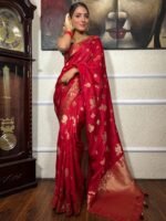saree for women in festival season and function. - Image 6