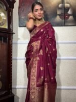 saree for women in festival season and function. - Image 6