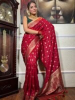 saree for women in festival season and function. - Image 3