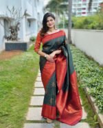 Banarasi Silk Saree Ideal for Women, special collection for festival and merrage. - Image 2
