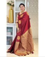 Banarasi Silk Saree Ideal for Weddings & Festivals. - Image 4