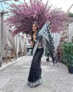 saree for women in festival season and function. - Image 4