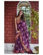 saree for women in festival season and function. - Image 9