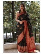 Banarasi Silk Saree Ideal for Women, special collection for festival and merrage. - Image 6