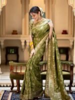 Banarasi Silk Saree Ideal for Women, special collection for festival and merrage.