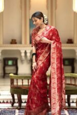 Banarasi Silk Saree Ideal for Women, special collection for festival and merrage. - Image 14