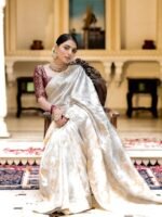 Banarasi Silk Saree Ideal for Women, special collection for festival and merrage. - Image 4