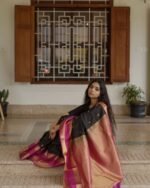 Banarasi Silk Saree Ideal for Women, special collection for festival and merrage. - Image 5