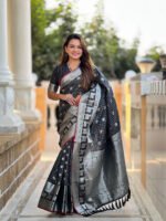 saree for women in festival season and function. - Image 3